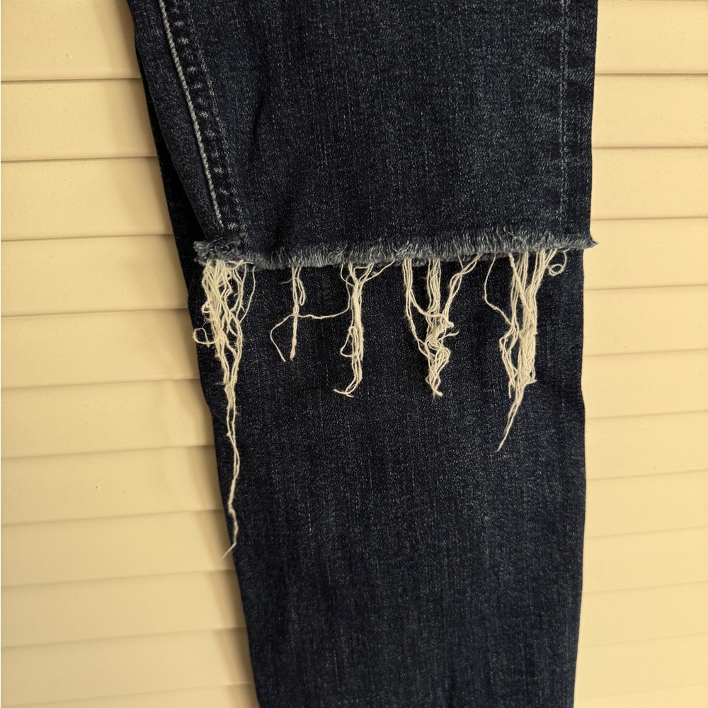 MOTHER Dark Blue Denim Jeans size 25 - Picture 4 of 8